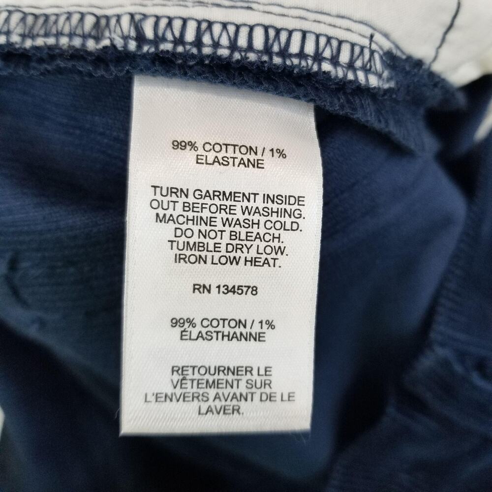 Vineyard Vines Pants Mens 34x32 Navy Corduroy 5-Pocket Stretch Style 1P001207 - Picture 6 of 11